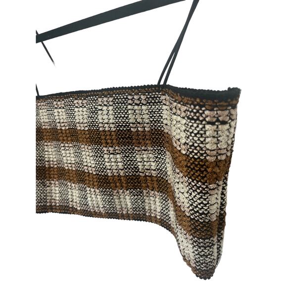 Urban Outfitters crop top plaid‎ bandeau - Picture 5 of 5